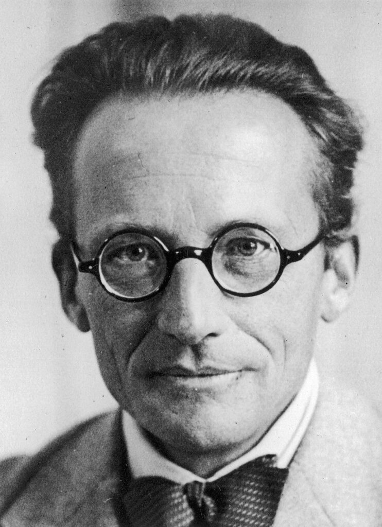 Erwin Schrödinger en 1933.