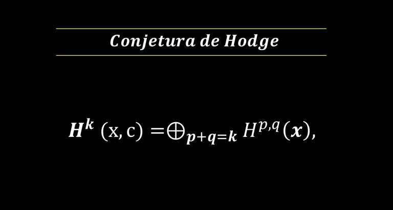 La conjetura de Hodge